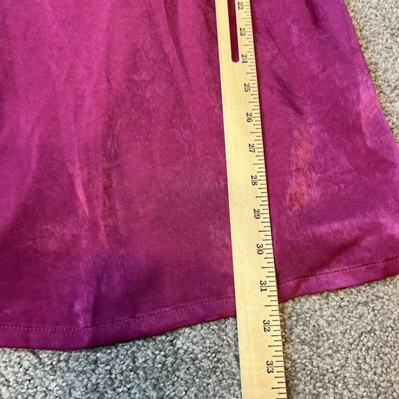 Princess Polly Dress Womens US 4 AU 8 pink Satin Wrap Tie Long Sleeve Mini - Picture 10 of 12